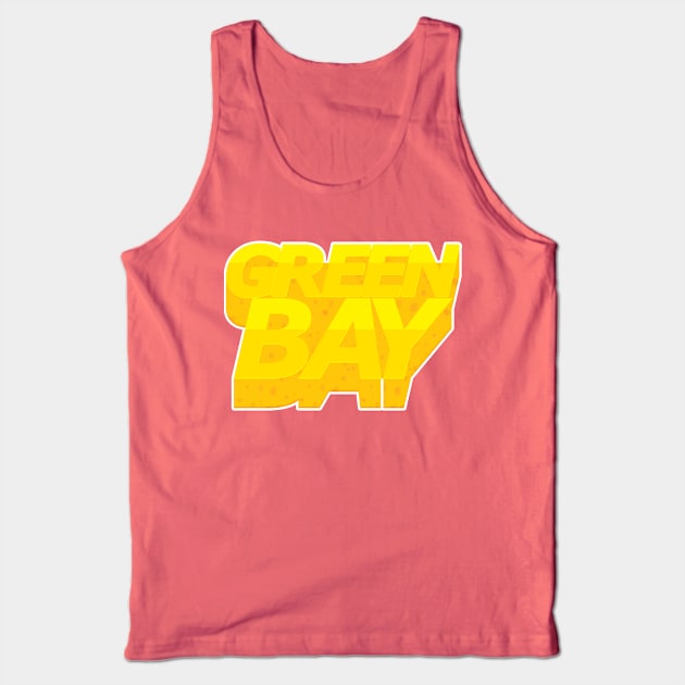 GREEN BAY PACKERS Tank Top by qix